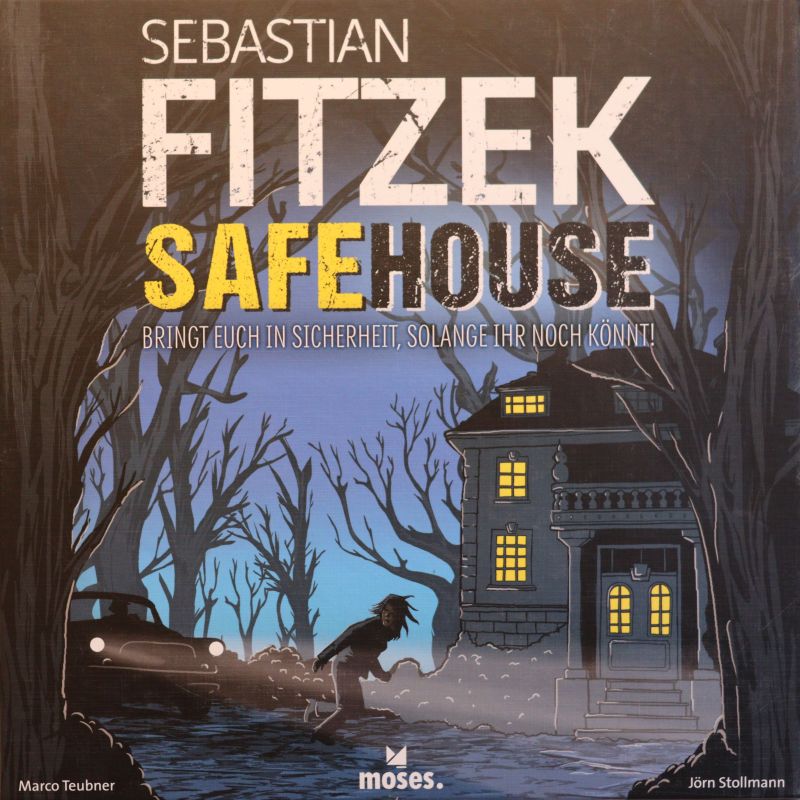 Safehouse – Bringt euch in Sicherheit, solange ihr noch könnt! Cover des Brettspiels 'Safehouse – Bringt euch in Sicherheit, solange ihr noch könnt!'